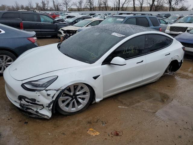 TESLA MODEL 3 2021 with VIN 5YJ3E1EB5MF849921 - Photo from auction