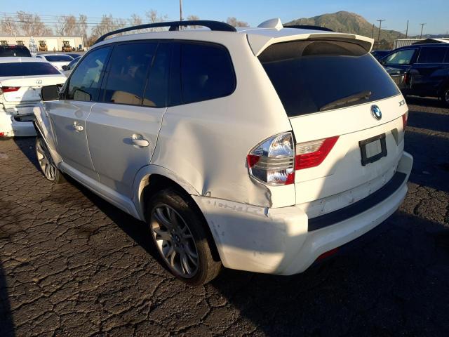 Photo 2 from auction – 2007 BMW X3 3.0SI with VIN WBXPC93497WF18209