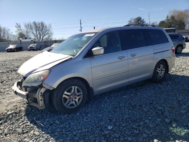 HONDA ODYSSEY EX 2005 with VIN 5FNRL38465B106906 - Photo from auction