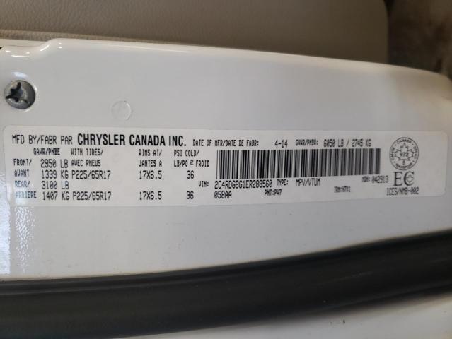 Photo 14 from auction – 2014 DODGE GRAND CARA with VIN 2C4RDGBG1ER288560