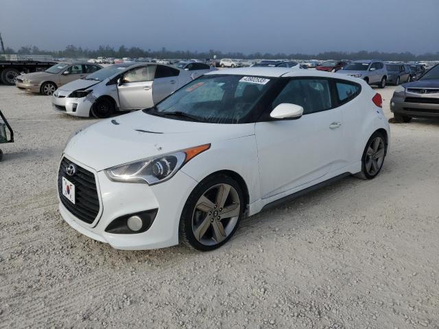 HYUNDAI VELOSTER T 2013 with VIN KMHTC6AE9DU131584 - Photo from auction