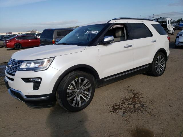 FORD EXPLORER P 2018 with VIN 1FM5K8HT4JGB66149 - Photo from auction