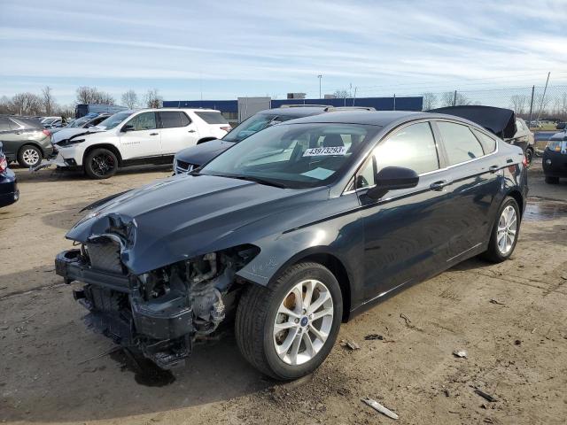FORD FUSION SE 2020 with VIN 3FA6P0HD9LR110391 - Photo from auction