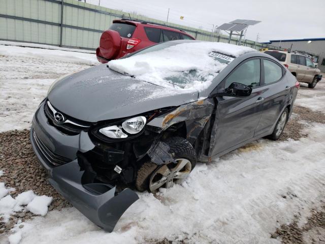 HYUNDAI ELANTRA GL 2011 with VIN 5NPDH4AE7BH056180 - Photo from auction