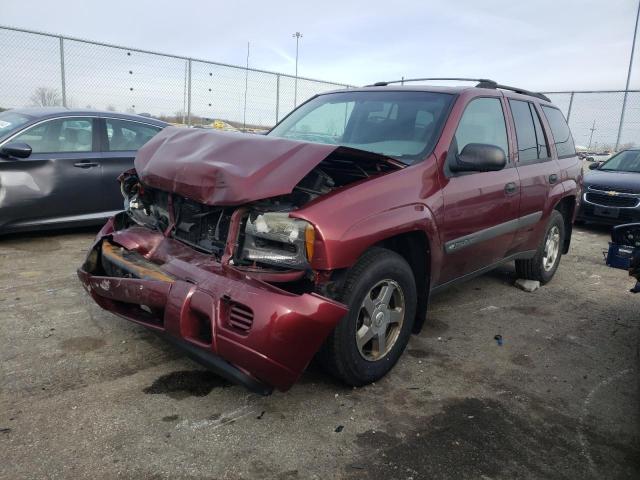 CHEVROLET TRAILBLAZE 2004 with VIN 1GNDT13S542258687 - Photo from auction
