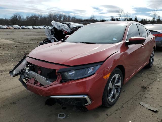 Photo 1 from auction – 2019 HONDA CIVIC LX with VIN 19XFC2F65KE214288