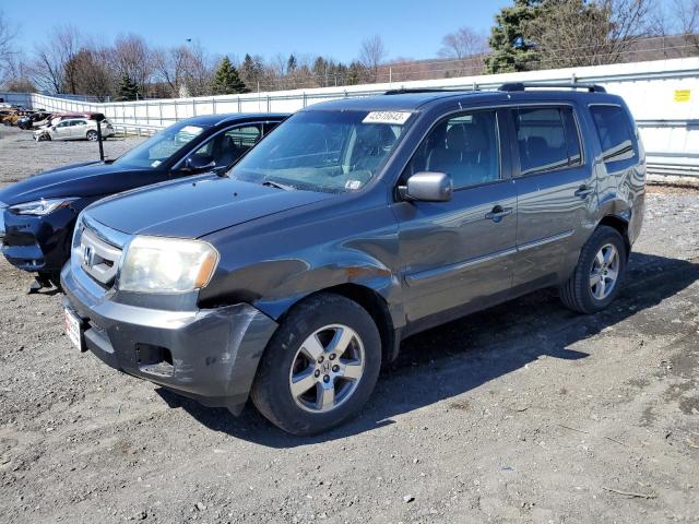 HONDA PILOT EXL 2011 with VIN 5FNYF4H58BB036354 - Photo from auction
