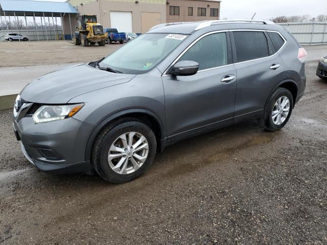 NISSAN ROGUE S 2015 with VIN KNMAT2MV9FP535213 - Photo from auction