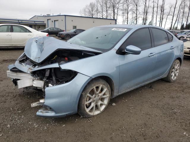 DODGE DART SXT 2013 with VIN 1C3CDFBA3DD311046 - Photo from auction