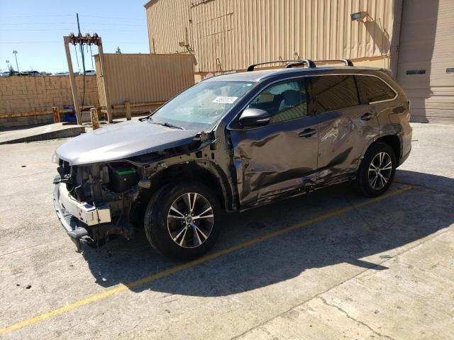 TOYOTA HIGHLANDER 2016 with VIN 5TDJKRFH7GS266512 - Photo from auction