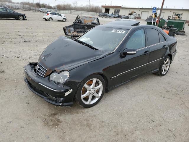 MERCEDES-BENZ C CLASS 2007 with VIN WDBRF52H97F918664 - Photo from auction