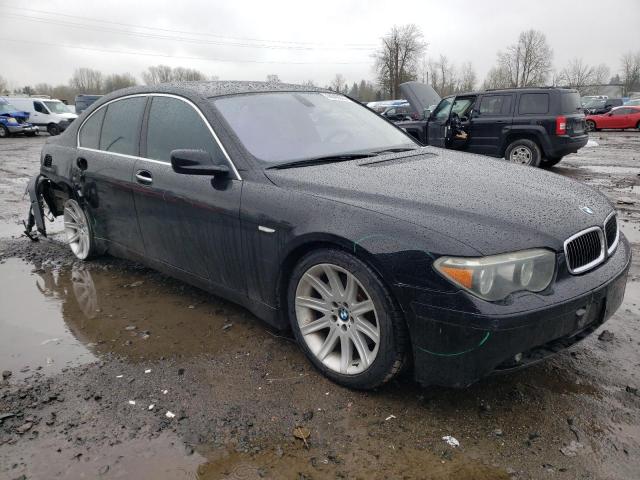 Photo 4 from auction – 2005 BMW 745 I with VIN WBAGL63555DP76105