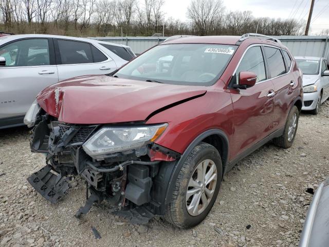 NISSAN ROGUE S 2015 with VIN KNMAT2MV9FP530142 - Photo from auction