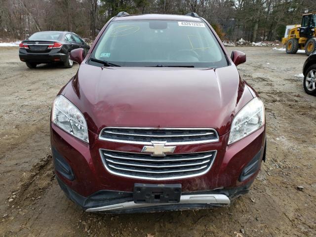 Photo 5 from auction – 2016 CHEVROLET TRAX 1LT with VIN 3GNCJPSB9GL254232