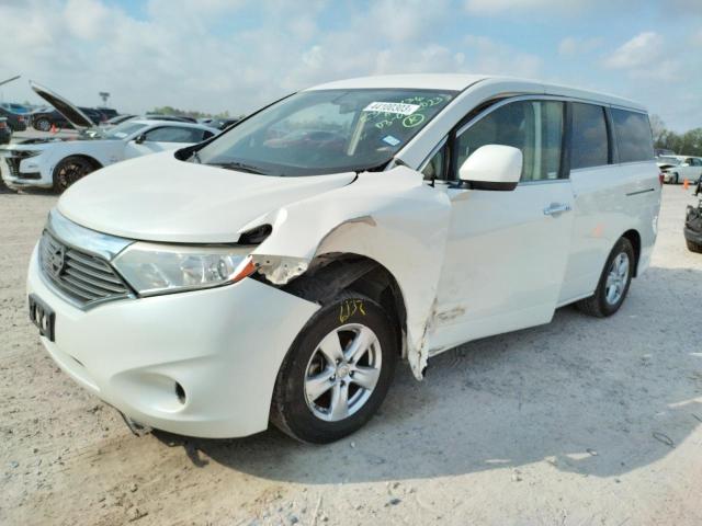 NISSAN QUEST S 2014 with VIN JN8AE2KP1E9101406 - Photo from auction