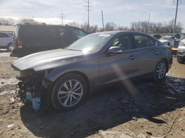 INFINITI Q50 PREMIU 2016 with VIN JN1EV7AR6GM345147 - Photo from auction