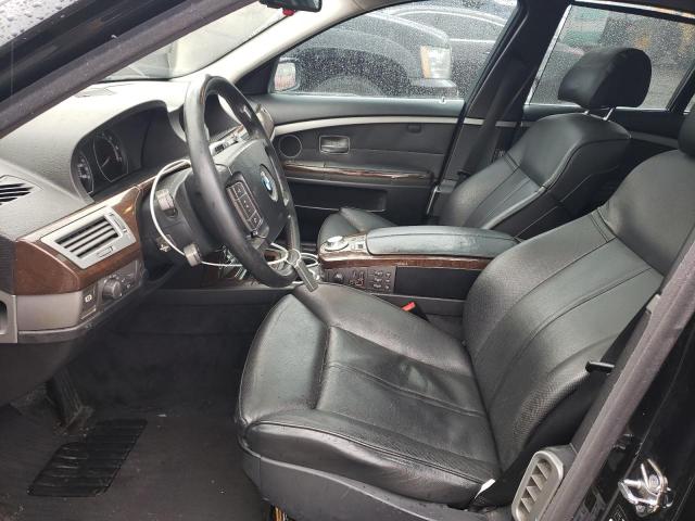 Photo 7 from auction – 2005 BMW 745 I with VIN WBAGL63555DP76105