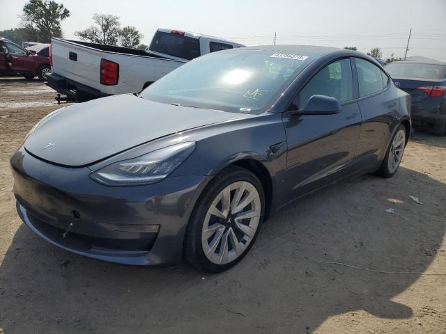 TESLA MODEL 3 2021 with VIN 5YJ3E1EB1MF862617 - Photo from auction