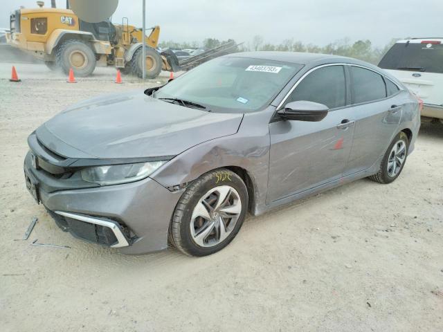 Photo 1 from auction – 2019 HONDA CIVIC LX with VIN 19XFC2F63KE027387