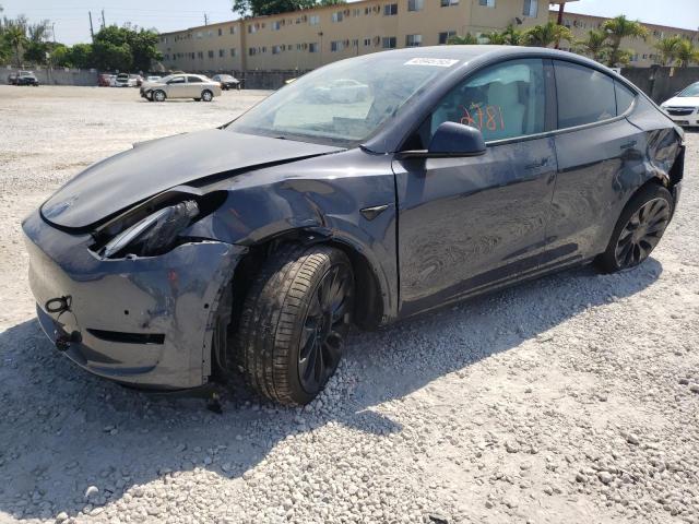 TESLA MODEL Y 2022 con VIN 7SAYGDEF6NF438634 - Foto de la subasta
