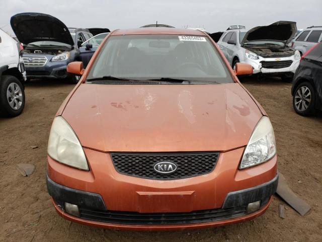 Photo 5 from auction – 2007 KIA RIO 5 SX with VIN KNADE163976235771
