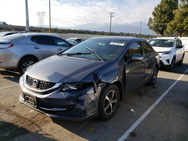 HONDA CIVIC SE 2015 with VIN 2HGFB2F78FH550041 - Photo from auction