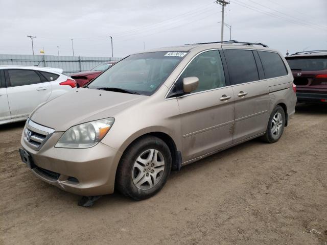 HONDA ODYSSEY EX 2007 with VIN 5FNRL38677B414171 - Photo from auction