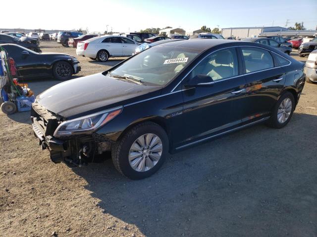 HYUNDAI SONATA HYB 2016 with VIN KMHE24L15GA014875 - Photo from auction