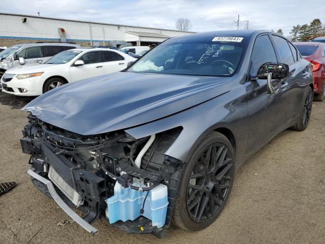 INFINITI Q50 PREMIU 2017 with VIN JN1EV7AR9HM831100 - Photo from auction