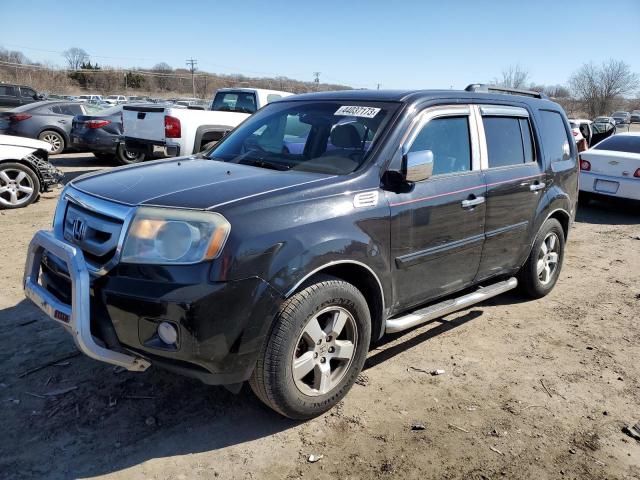 HONDA PILOT EX 2011 with VIN 5FNYF4H48BB093631 - Photo from auction