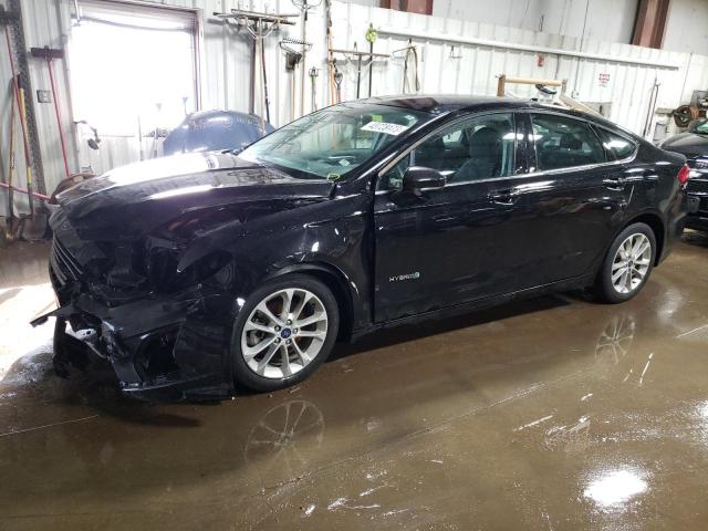 FORD FUSION SE 2019 with VIN 3FA6P0LUXKR124595 - Photo from auction