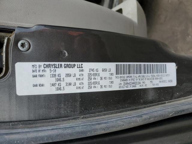 Photo 14 from auction – 2010 DODGE GRAND CARA with VIN 2D4RN4DE4AR331244