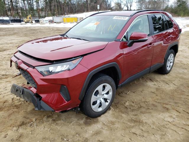 Photo 1 from auction – 2021 TOYOTA RAV4 LE with VIN JTMG1RFV7MD074890