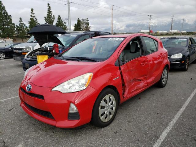 TOYOTA PRIUS C 2012 with VIN JTDKDTB3XC1506276 - Photo from auction