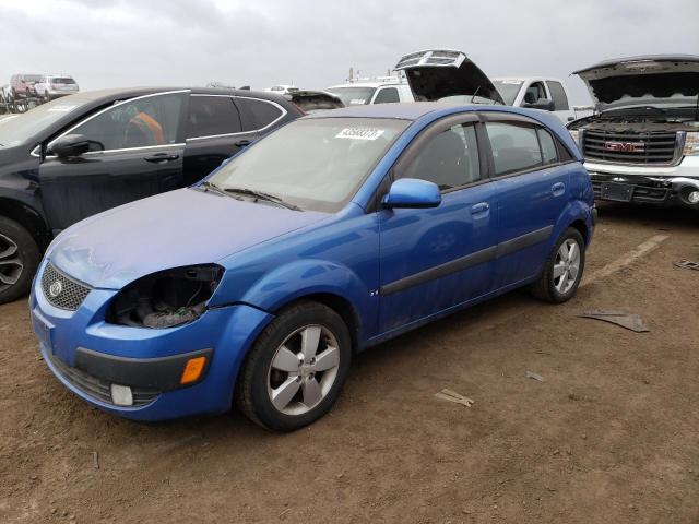 KIA RIO 5 SX 2008 with VIN KNADE163586313190 - Photo from auction