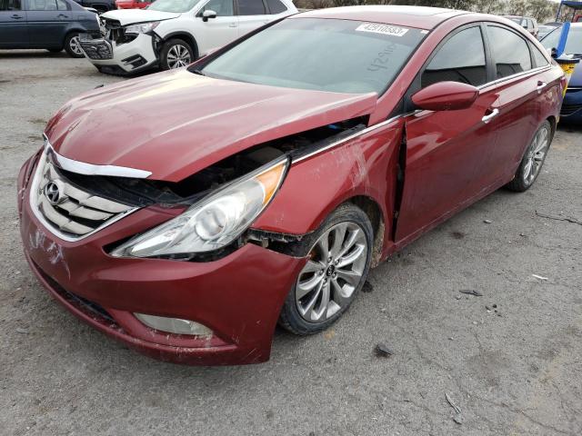 HYUNDAI SONATA SE 2012 with VIN 5NPEC4AB7CH477309 - Photo from auction
