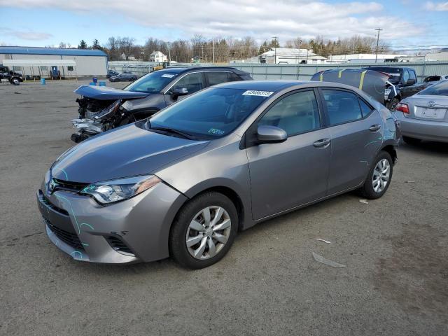 TOYOTA COROLLA L 2015 with VIN 2T1BURHE2FC374433 - Photo from auction