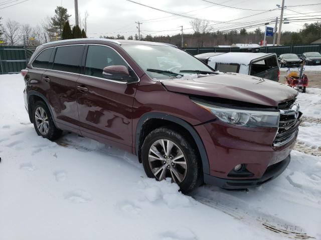 Photo 4 from auction – 2015 TOYOTA HIGHLANDER with VIN 5TDJKRFH9FS175949