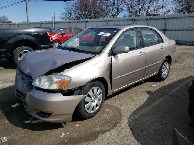 TOYOTA COROLLA CE 2003 with VIN 1NXBR32EX3Z149713 - Photo from auction