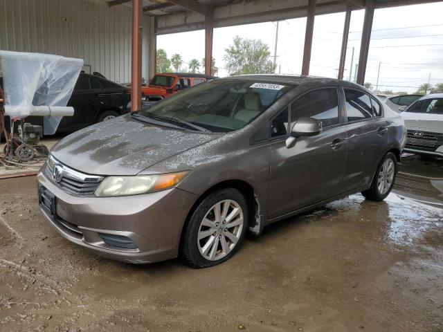 HONDA CIVIC EX 2012 with VIN 2HGFB2F80CH500965 - Photo from auction