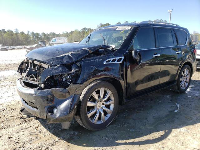 INFINITI QX80 2014 with VIN JN8AZ2NF3E9554014 - Photo from auction