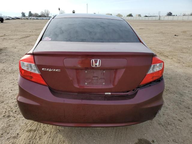 Photo 6 from auction – 2012 HONDA CIVIC LX with VIN 19XFB2F50CE320899