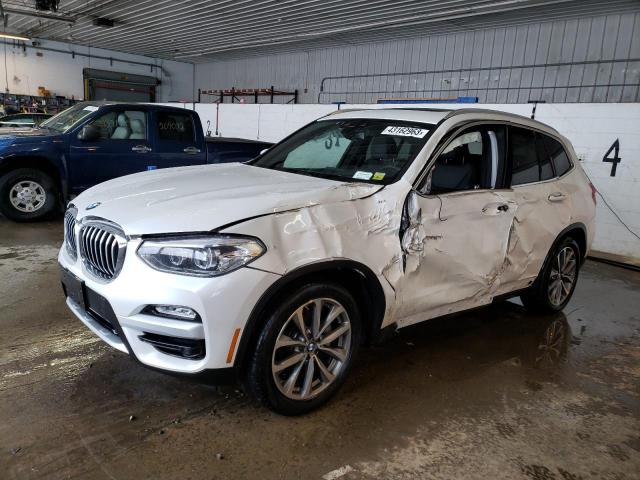 BMW X3 XDRIVE3 2019 with VIN 5UXTR9C56KLR03171 - Photo from auction