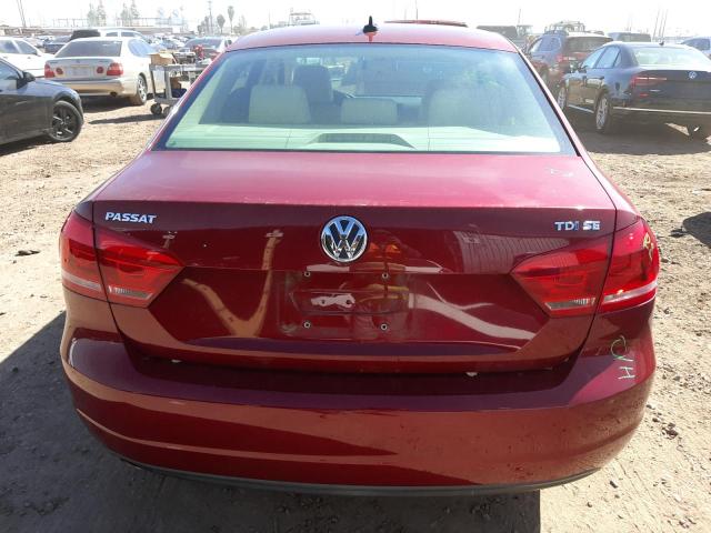 Photo 6 from auction – 2015 VOLKSWAGEN PASSAT SE with VIN 1VWBV7A39FC046975