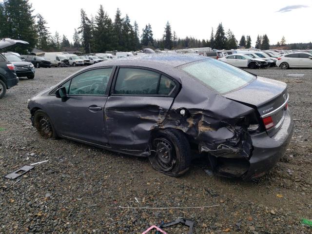 Photo 2 from auction – 2014 HONDA CIVIC LX with VIN 19XFB2F5XEE218531