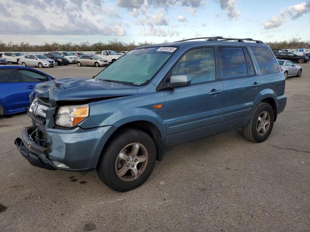 HONDA PILOT EXL 2007 with VIN 5FNYF28507B026526 - Photo from auction