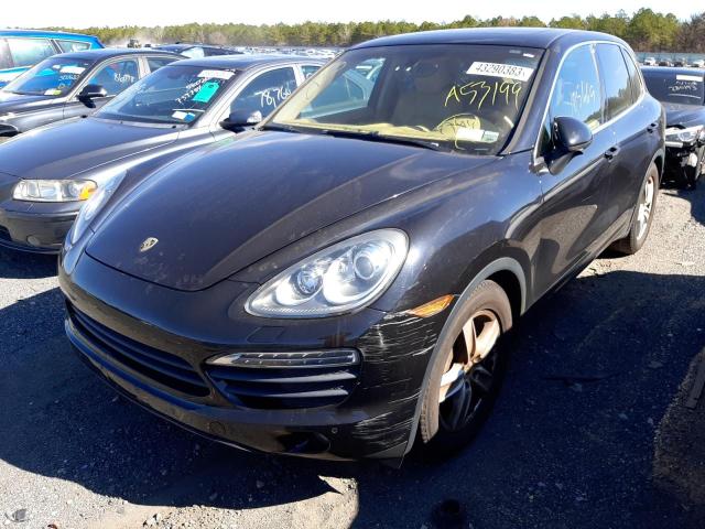 PORSCHE CAYENNE S 2011 with VIN WP1AB2A21BLA53199 - Photo from auction