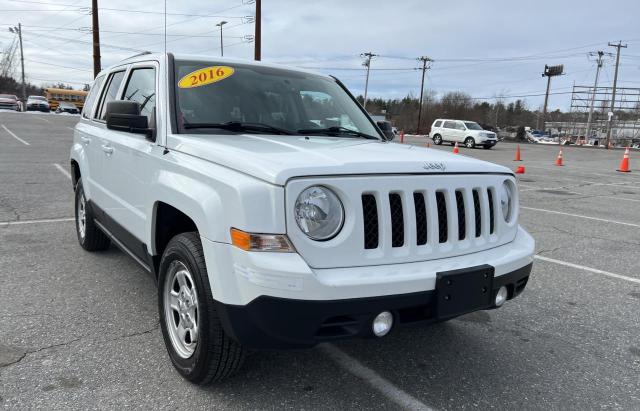 Photo 1 from auction – 2016 JEEP PATRIOT SP with VIN 1C4NJRBB5GD807378