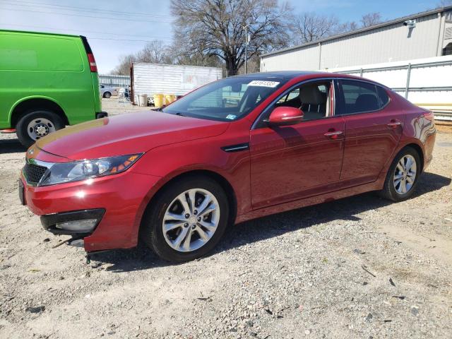 KIA OPTIMA EX 2012 with VIN 5XXGN4A75CG039883 - Photo from auction