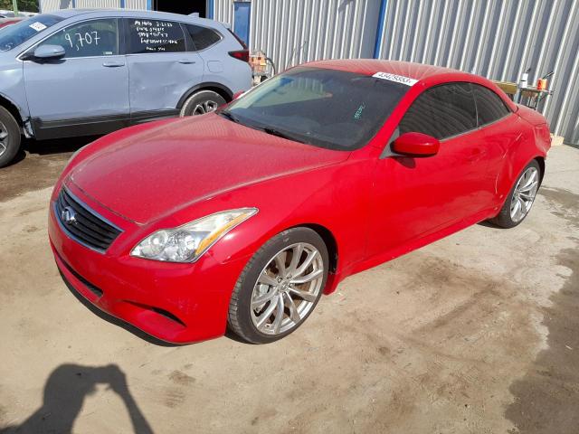 INFINITI G37 BASE 2010 with VIN JN1CV6FE7AM350744 - Photo from auction